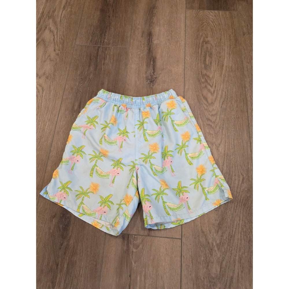J. Bailey Bailey Boys SIze 10 Flamingo‎ Tropical Beach Vacation Swim Trunk
